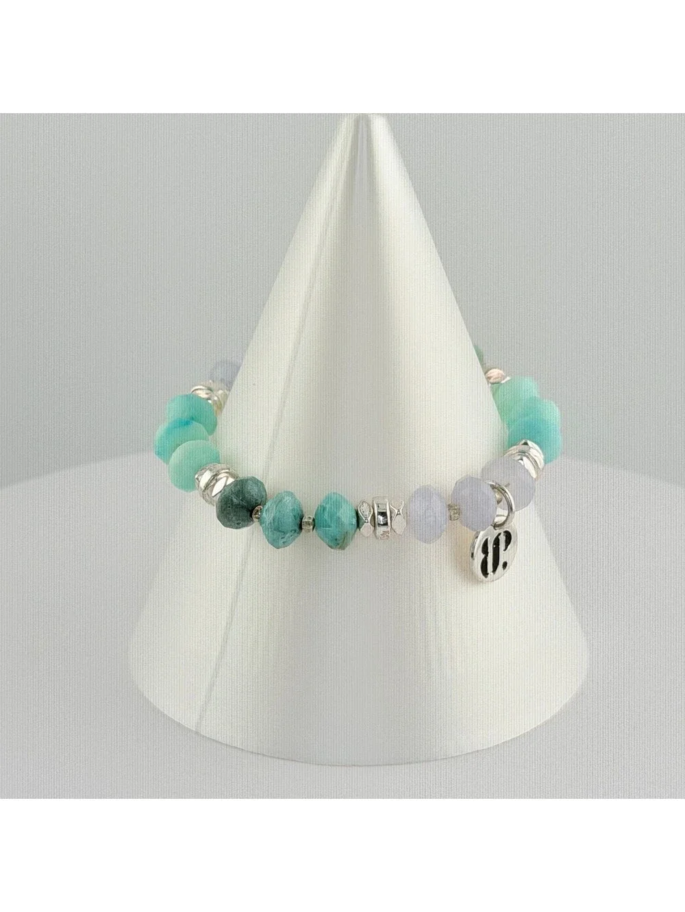 Bomb Party Single Stack Bracelet - on Silver Plating #134